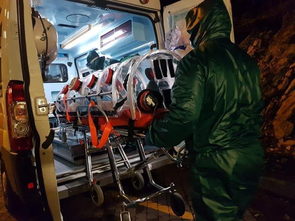 Ambulanza SISS per dimissioni ospedaliere e ricoveri a Genova