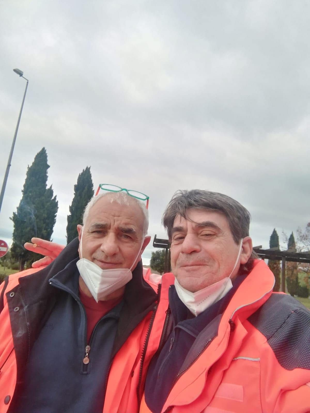 Team operatori SISS Genova — soccorritori e autisti ambulanza